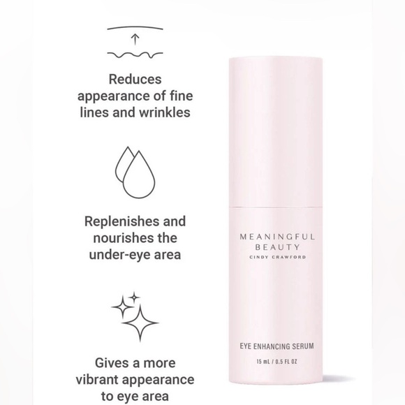 NWT, Meaningful Beauty, EYE ENHANCING SERUM
0.5 fl oz / 15 ml - Picture 2 of 4